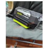 Ryobi 40v 5 ah battery and charger