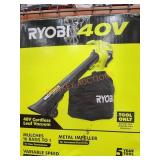 Ryobi 40V Leaf Vacuum