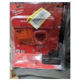 Milwaukee M12 4 ah battery and charger