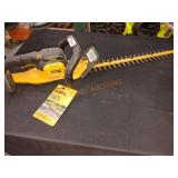 DeWalt 20v 22" Hedge Trimmer, Tool Only