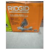 Ridgid 10" Dual Bevel Compound Miter Saw