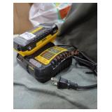 DeWalt 20v 4 ah battery and charger