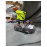 Ryobi 18v 2 ah battery and charger