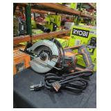 Ridgid 7-1/4" worm drive circular saw corded