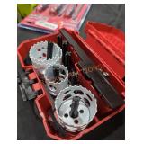Milwaukee 8 PC bi-metal hole saw kit