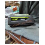 Ryobi 40v 4 ah battery