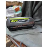 Ryobi 40v 4 ah battery