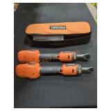 Ridgid 18v 1/4" & 3/8" Ratchet Set