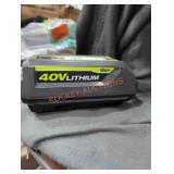 Ryobi 40v 4 ah battery