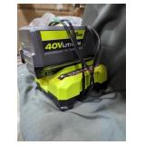 Ryobi 40v 6 ah battery and charger