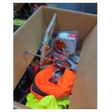 Box lot of miscellaneous hand tools