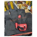 Milwaukee M12 XL vest black kit