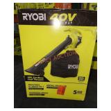 Ryobi 40v Leaf Vacuum, Tool Only