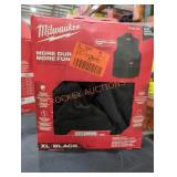 Milwaukee XL black sherpa-lined vest