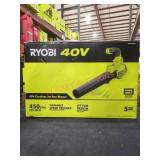 Ryobi 40v Cordless Jet Fan Blower