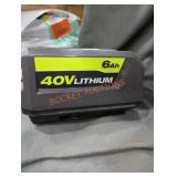 Ryobi 40v 6 ah battery