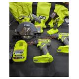 Ryobi 4-Tool Combo Kit