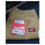 Milwaukee 36 x 32 Work Pants