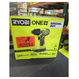 Ryobi 18v 1/4" impact driver kit