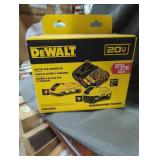 DeWalt 20v battery and charger kit