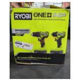 Ryobi 18V Compact 2-Tool Combo Kit