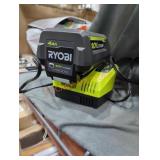 Ryobi 40v 4 ah battery and charger