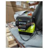 Ryobi 40v 4 ah battery and charger