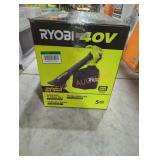Ryobi 40v cordless leaf vacuum