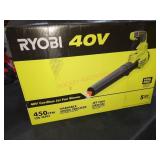 Ryobi 40v Jet Fan Blower, Tool Only