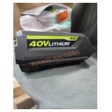 Ryobi 40v 4 ah battery