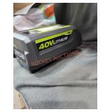 Ryobi 40v 4 ah battery