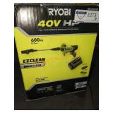 Ryobi 40v 600PSI 0.7GPM EZCLEAN Power Cleaner Kit