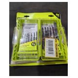 Ryobi Hex Black Oxide Drill Bit Set