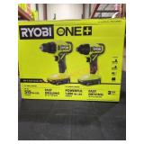 Ryobi 18v 2-Tool Combo Kit