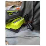 Ryobi 40v 4 ah battery and charger