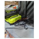 Ryobi 40v 4 ah battery and charger