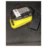 Ryobi 18v 1.5Ah Battery and Charger