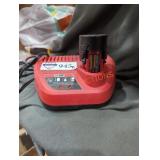 Milwaukee M12 2 ah battery and charger