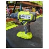 Ryobi 18v 1/2" drill driver