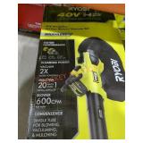 Ryobi 40V Jet Fan Blower/Vacuum Kit