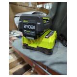 Ryobi 40v 4 ah battery and charger