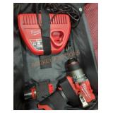 Milwaukee M12 1/2" hammer drill driver kit