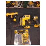 DeWalt 20v 2 Tool Combo, Corded Glue Gun, Drill
