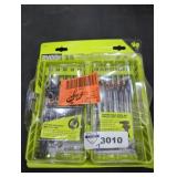 Ryobi Hex Shank Black Oxide Drill Bit Set