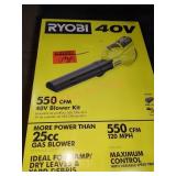 Ryobi 40v Blower Kit