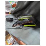 Ryobi 40v 4 ah battery and charger