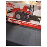 Homelite 16" Electric Chainsaw