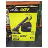 Ryobi 40V Leaf Vacuum