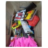 Box Lot of Assorted Tools