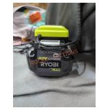 Ryobi 40v 4 ah battery and charger